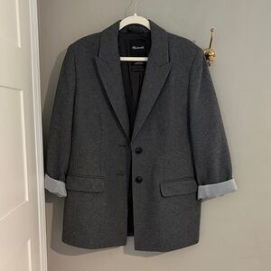 Charcoal Gray Blazer